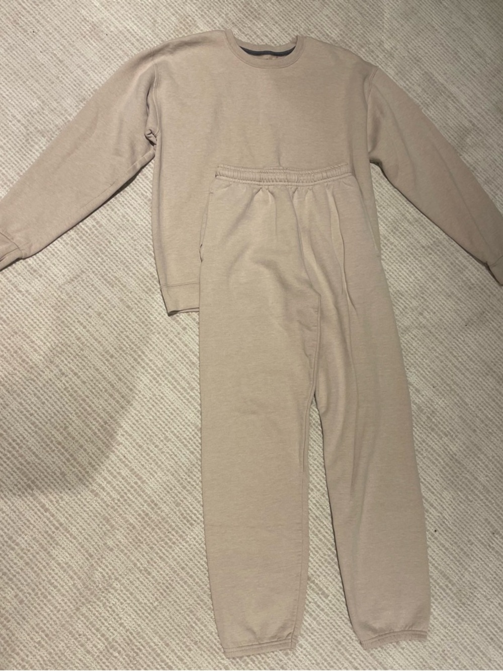 Tan Sweat Set - Picture 2 of 3